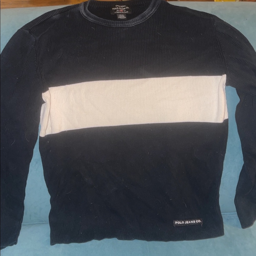 Ralph Lauren Vintage Polo Jeans co Sweater size medium